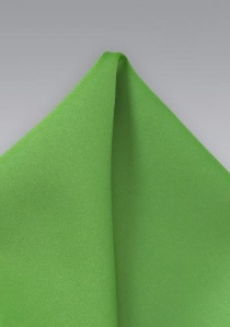 Einstecktuch leuchtendes grün Poly-Faser