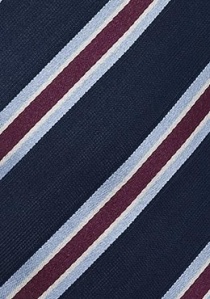 Cravatta XXL righe blu
