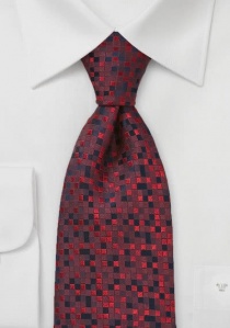 Cravatta per bambini Diamonds Medium Red