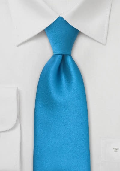 Clip-Krawatte in hellblau Clip-Krawatte in hellblau