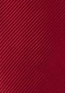 Krawatte unifarben rot Linien