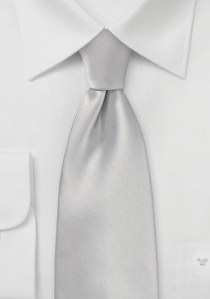 Cravatta XXL argento