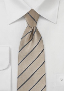 Cravatta business marrone chiaro