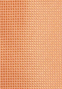 Krawatte einfarbig Struktur orange