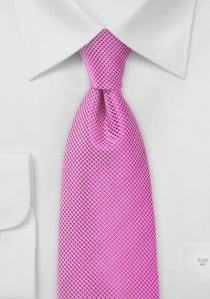 Cravatta magenta rete