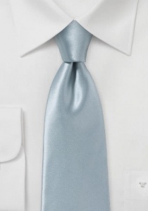 Krawatte italienische Seide grau einfarbig