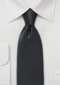 Cravatta business nera seta
