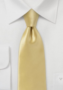 Cravatta oro seta