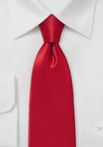 Cravatta rossa seta