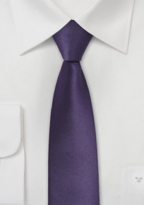 Cravatta viola microfibra