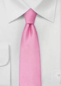 Cravatta stretta rosa