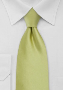 Cravatta a clip Moulins in verde lime