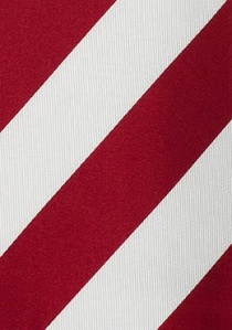 Cravatta XXL lighthouse rosse bianche