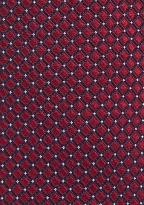 Cravatta bambino rosso puntini