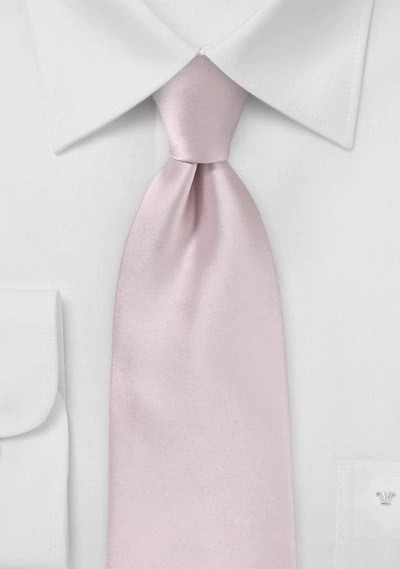 Auffallende Krawatte rose Poly-Faser