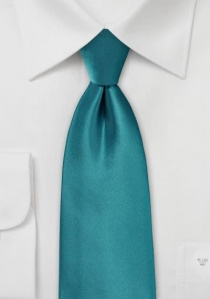 Cravatta verde acqua microfibra