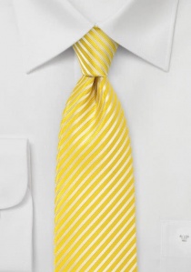 Cravatta righe gialle