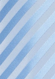 Cravatta righe azzurro