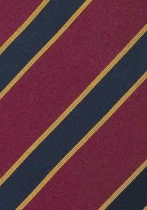 Cravatta "Dragoon Guards" blu giallo rosso