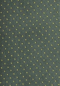 Cravatta stretta a forma di punto Abete verde