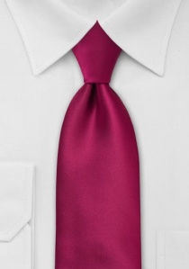 Cravatta XXL rosso bordeaux