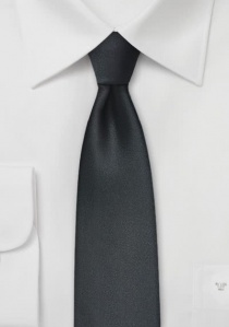 Cravatta stretta nera