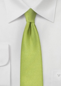 Cravatta stretta verde