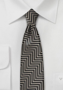 Elegante decorazione con bordo stretto a cravatta