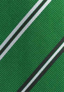 Cravatta seta verde