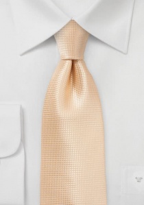 Cravatta albicocca rete