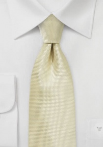 Cravatta rete crema