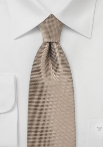 Cravatta marrone rete