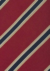 Cravatta classica righe rosso blu