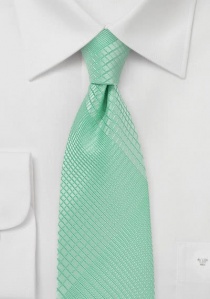 Cravatta con motivo geometrico blu verde
