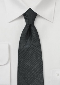 Cravatta geometrico nero