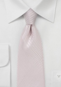 Cravatta modello lineare rosa pastello