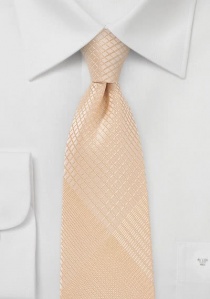 Cravatta salmone geometrico