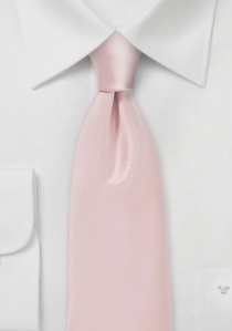 Cravatta rosa pallido