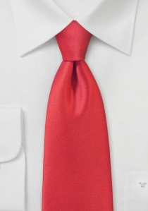 Cravatta lucida rossa