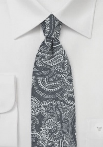 Cravatta business con motivo Paisley Cotone