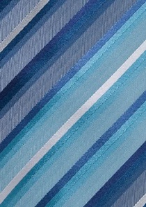 XXL-Krawatte blau und aqua mit modischem