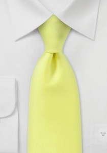Cravatta giallo chiaro