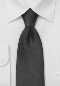 Cravatta clip nera