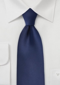 Cravatta a clip in polietilene blu notte