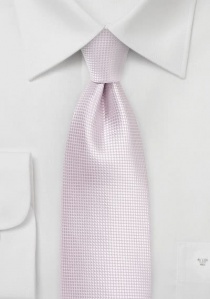 Cravatta rosa chiaro