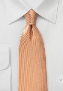 Cravatta struttura verticale albicocca