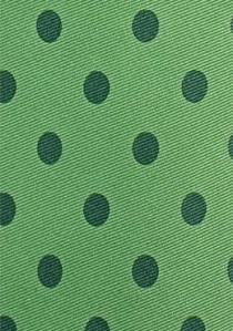 Cravatta grossolana maculata verde nobile verde