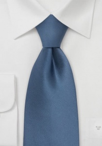 Cravatta liscia in blu nobile