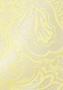 Cravatta paisley giallo