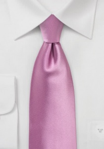 Cravatta maschile monocromatica rosa antico